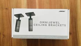 Ccg824-0375-0010 Bose 01 Omnijewel Ceiling Brackets - Black Genuine Speaker Mounts Sealed