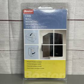 Boston Acoustics 690283024451 Crb Wall Mounting Brackets For Cr Speakers New