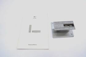 Bb14119 Bowers & Wilkins Single And Wallmount Bracket For Vm1 Speaker In Silver