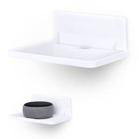 Brainwavz 895204904553 6.7 Inch Adhesive Floating Wall Shelf For Small Speakers Deco Plants Baby Monitors