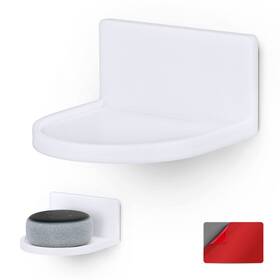 Brainwavz 895204904560 4.6 Inch Round Baby Monitor Wall Mount Shelf Adhesive And Easy To Install Also Fo