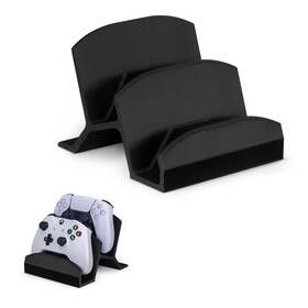 Brainwavz 895204906496 Dual Game Controller Holder Desktop Stand - For Ps5 Xbox Series X Ps4 Sw