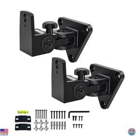 Dx-818 Brand Dagcuxin Premium Speaker Wall Mounts - Swivel And Tilt Durable Aluminium 30lbs