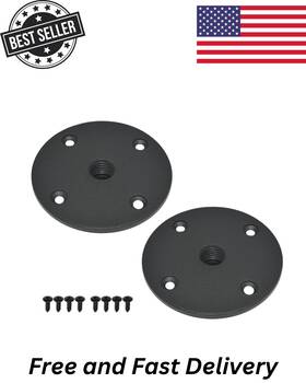 Branded 445016859823 Speaker Mount Adapter With M20 Threading 4.13 Inch X1 Metal Stand Black