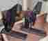 Bt-77 B-tech Black Wall Mount Speaker Stands Used In Good Condition Pair