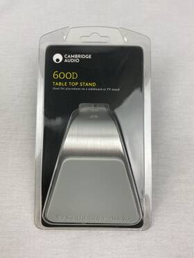 600d Cambridge Audio 813371023253 Speakers Table Stand Brushed Aluminum Brand New