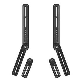 Sbr301 Ce Compass Spk Mot Universal Soundbar Mount Bracket Above Or Under Tv Supports Up To 33 Lbs