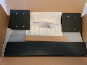 Bo-24 Chicago Audio Group Wooden Speaker Stands New In Box