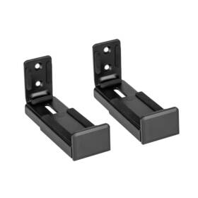 Commercial Electric 313116229242 Adjustable Sound Bar Wall Mount Brackets For 3.5 Inch -6.1 Bars