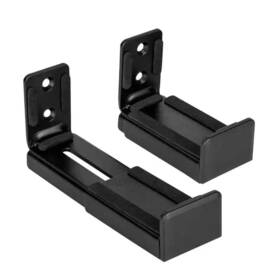 Mb-74672 Commercial Electric 3.5 Inch -6.1 D Adjustable Sound Bar Wall Mount Brackets