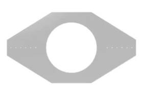 D6-ncb Community Speaker D6 New Construction Bracket 4-pack