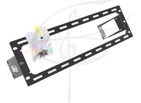 C4-3urmk-b Control 4 Control4 3u Rack Mount Bracket Kit Black Vent For Zone Amp