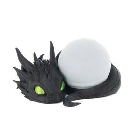 Costume Wizard 850032892117 Stand For Echo Dot 4th/5th Gen 3d Printed Desktop Speaker Holder Black