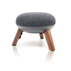 Counlisha 768477714713 Real Wood Holder Compatible For Google Home Mini Nest 2nd Gen Small Sec