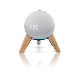 Counlisha 768497171435 Real Wood Stand For Echo Dots 4th Gen 5th Speaker Wooden Mount Accesso