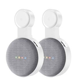 Cuhioy 669665339438 Wall Mount Holder For Google Nest Mini 2nd Gen 2 Pack Space-saving Accessor