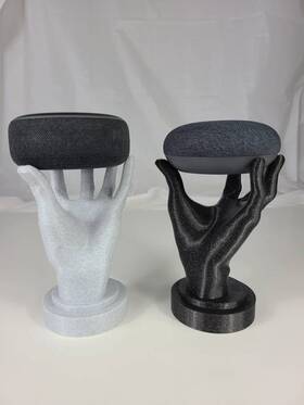 Dancyn Studios 850027297279 Living Hand Stand For Google Home Mini And Nest Amazon Echo Dot 3r