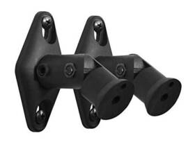 60-0036 Datacomm Electronics Speaker Mounting Brackets - Holds Up To 9 Lbs Mounts 2 Standard