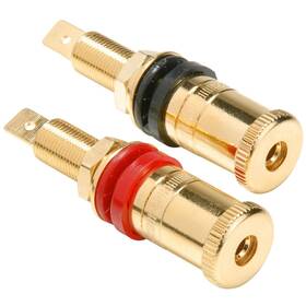 Dayton Audio 844632003455 Bpp-g Premium Binding Post Banana Jack Pair Gold