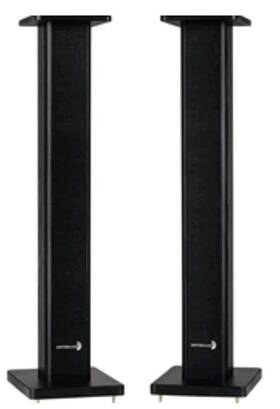 Sswb36 Dayton Audio 36 Inch Universal Wood Speaker Stand Pair Black Model In Box