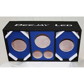 D6t2h1blue Deejay Led Djl Brazil 2 6 Inch Tw 1 Horn Blue Chuch