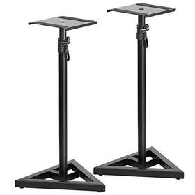 Duramex B07yyvdrp3 Tm Upgraded Height Adjustable Speaker Stands Mounts Two In One Floor