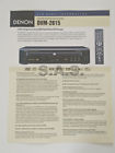 Dvm-2815 Denon Progressive Dvd Player Product Brochure Mint