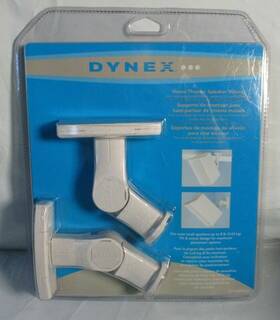 Dx-swm2w Dynex 600603131363 Home Theater Speaker Mounts New