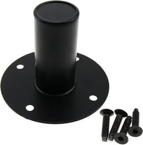 Ssthmsrpa-107-1 E-outstanding Speaker Stand Top Hat 4.21x3.34inch Black Metal Mount Stan