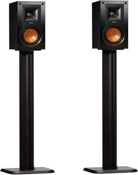 Echogear 744759045928 Universal Floor Speaker Stands - Vibration-absorbing Mdf Design Works W