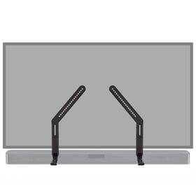 Echogear 793795534484 Sound Bar Mounting Bracket For Under Tv - Adjustable Height And Depth Max C