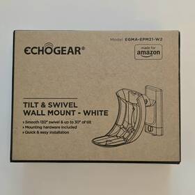 Egma-epm21-w2 Echogear Egmaepm21w2 Tilt And Swivel Wall Mount For Echo Dot 4th Gen White Nib