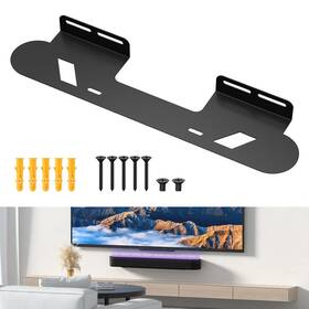 Eeekitonline 600609597712 Soundbar Wall Mount Bracket Fit For Sonos Beam Gen 1 And 2 Speaker Stand Black