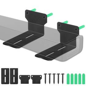 Eeekitonline 690770226283 Universal Soundbar Wall Mount Bracket Shelf Fit Samsung Sony Lg Vizio Jbl