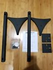 Ef-28b Sanus Systems Euro Foundations Bookshelf Speaker Stands Black