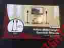 Efsat-b1 Sanus Adjustable 26 42 Speaker Stands Model Euro Series New In Box