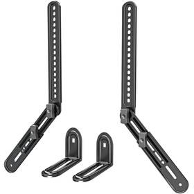 Elived 973278302678 Soundbar Mount Sound Bar Tv Bracket For Mounting Above Or Under Fits Most