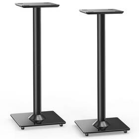 Elived 973278304061 Universal Speaker Stand Pair 31 Inch Bookshelf Stands For Speakers Up To 22 Lbs