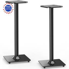 Yd5022 Elived Speaker Stands 31 Inch 22 Lb Pair Surround Sound Cable Management Black
