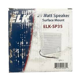 Elk-sp35 Elk Products 20 Watt Speaker Surface Mount No Cord