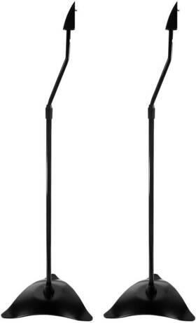 Essvm10 Ematic Universal Adjustable Speaker Stand Can Hold Up To 6.6lb