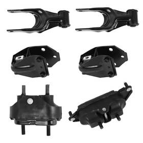 Em-zj155 Emtmoun 6pc Engine Motor Mount And Transmission Compatible With Chevrolet Impal