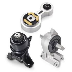 Emt3221 Ena Front Engine And Trans Motor Mount Set Of 3 Compatible With Ford Mercury