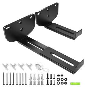 Etswm001 Etour Soundbar Wall Mount Bracket Universal Speaker Mounting Max 38lbs Depth Adj