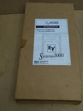 700-3197 Ev Electrovoice Sx80mb Wall/ceiling U Bracket For Sx80 Black Electro Voice Sx80mbb