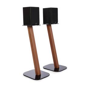 Eximus 691027000151 One Pair Fixed Height Universal Speaker Floor Stands - Cedar 610 Series