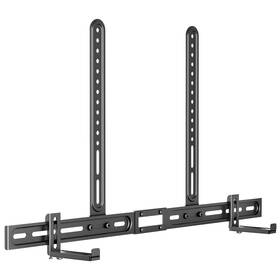 Ty301 Ezise Soundbar Mount Universal Sound Bar Above Or Under Tv Removable Non-sl