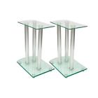 Fhp2324921481749fy Aluminum Speaker Stands Pcs Transparent Safety Glass