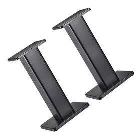 Fipux 680811641052 2 Pack Wood Speaker Stands 19.7 Inch 50cm Stand Hollowed Bases