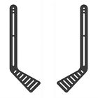 Fitueyes Universal Steel Soundbar Speaker Bracket Mount Above Below Tv 602258732384